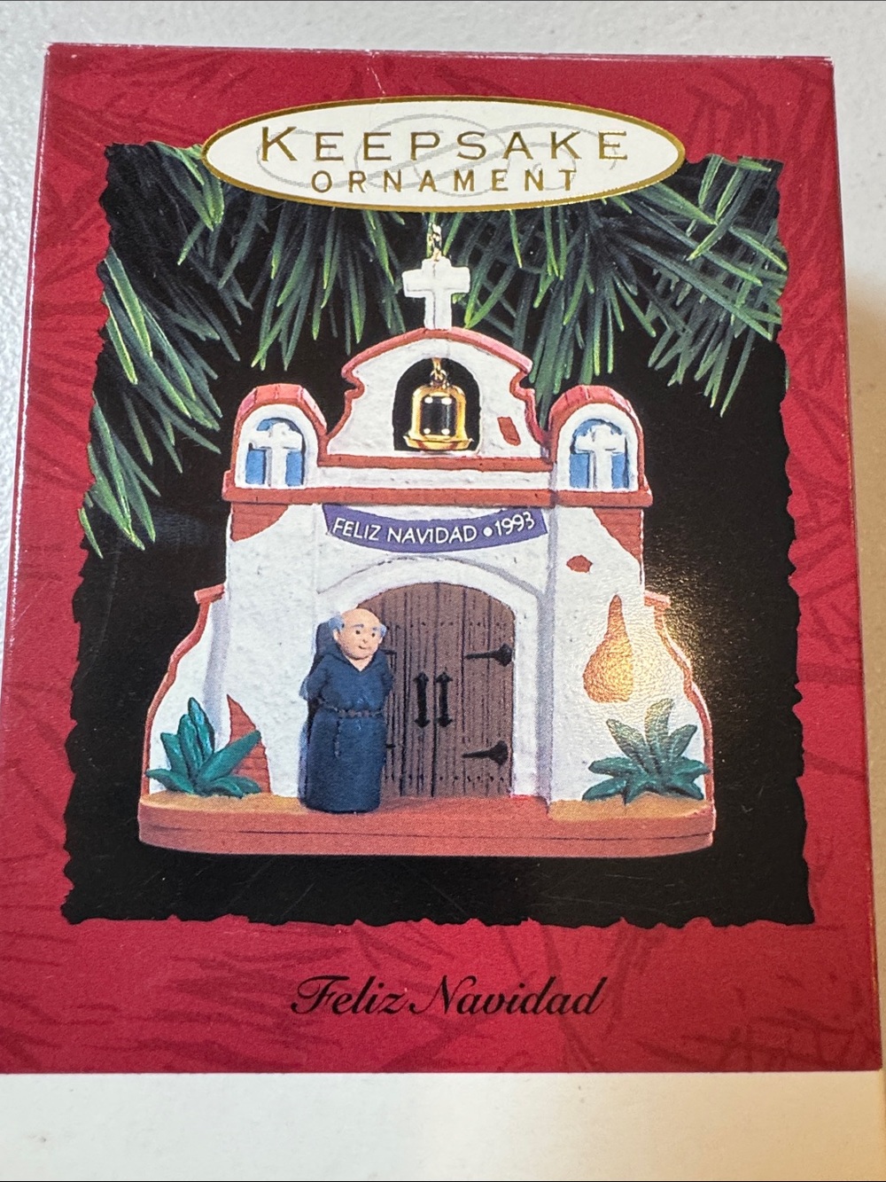 Hallmark Southwest Church Christmas Ornament - Feliz Navidad Collector Series